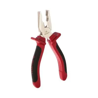 Отвертки, Плоскогубцы бокорезы зубр мастер хромированные, 160мм