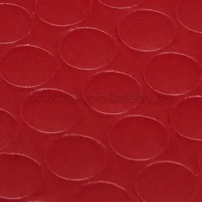 Клеевые заглушки D14 заглушки (клеевые) ярко-красный 25 шт