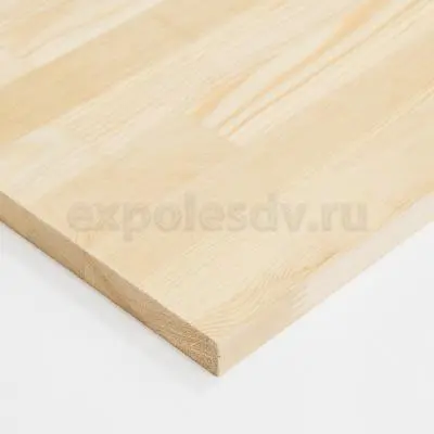 Щит мебельный Лиственница щит мебельный 40*800*3,0 сращенный, лиственница, сорт ае