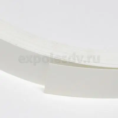 Кромка ПВХ / ABS кромка, белый гладкий 1010f 0,8, 35мм