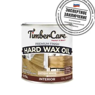 Масла и лаки для дерева TimberCare масло защитное с твердым воском timbercare hard wax oil, цвет орех, 0,175л