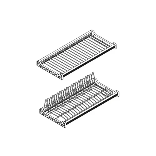 Сушки для посуды сушка для посуды partner range, в модуль на 600мм, vibo