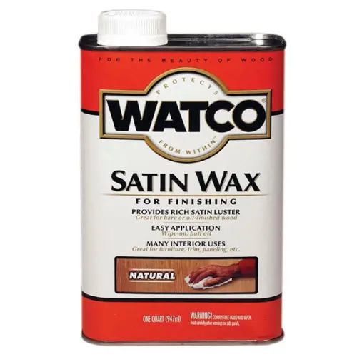 Морилки, лаки для дерева Rust-Oleum воск финишный watco, полуматовый, 0,946л