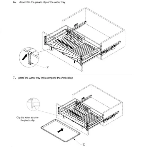Сушки выдвижные сушка выдвижная geek в модуль на 600 мм, с доводчиком