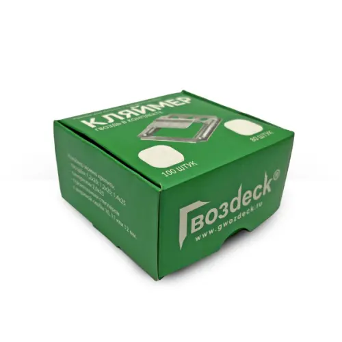 Крепёж для дерева Гвоздэк кляймер гвоздэк оцинкованный  №6, (80 шт/уп.)