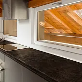 Столешницы ДСП SLOTEX столешница black slate, slotex 1u 40, 600, 4200