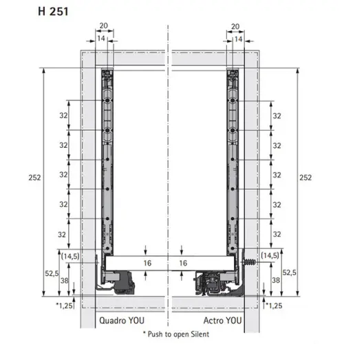 Комплекты ящиков Avantech You комплект ящика avantech you nl-350*251мм, silent system, белый