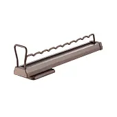 Вешалка выдвижная для одежды вешалка для одежды выдвижная 460мм, серая