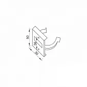 Опоры кухонные клипса для дсп цоколя