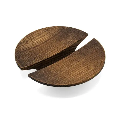 Ручки мебельные Metakor ручка мебельная hl-018m, 32мм, дуб, коричневый