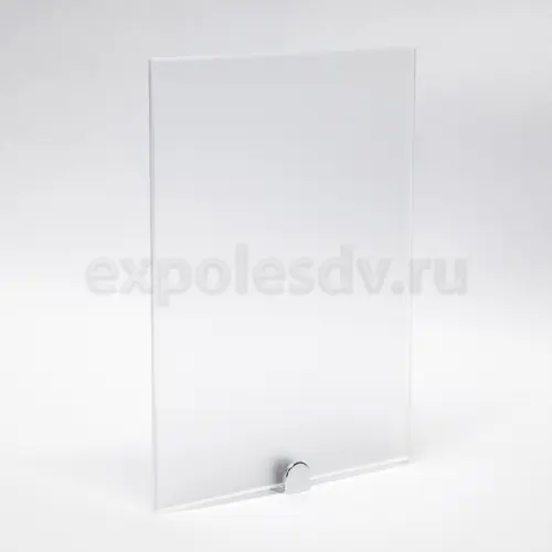 Стекло интерьерное Китай стекло прозрачное матовое серое, 4мм (1830*2440) 