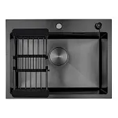 Мойки кухонные Avivacom мойка кухонная avivacom модель nb6045, нано черный