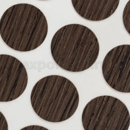 Клеевые заглушки D20 заглушки (клеевые) дуб гладстоун табак 12 шт, d=20мм