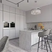 Фасадные панели EMDIWAY white matt, плита emdiway 2745 х 1220 х 18 мм