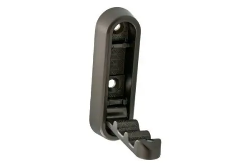 Крючки для одежды крючок 1 рожковый, графит