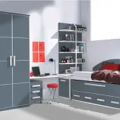 Однотонные декоры ЛДСП Томлесдрев лдсп 1632 индиго 2750 х 1830 х 16 мм, томлесдрев