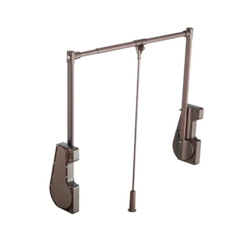 Пантографы пантограф для шкафа 764-1064 мм, с круглой ручкой, серый