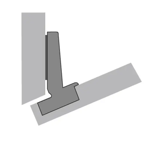 Петли мебельные Hettich (Германия) петля hettich intermat угловая -30°, без доводчика
