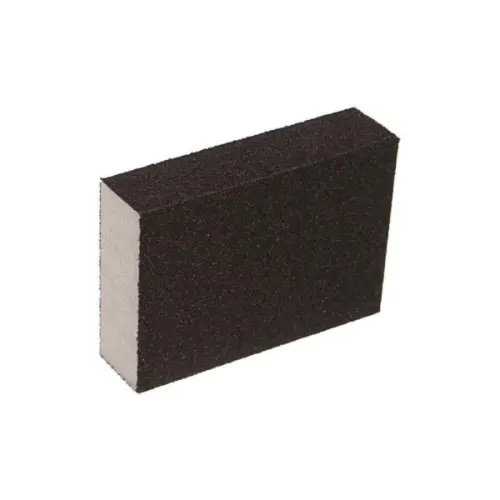 Губки шлифовальные губка шлифовальная зубр 4-х сторонняя, р80