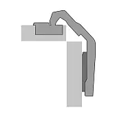Петли мебельные Hettich Комплекты (Германия) петля hettich intermat угловая 50°-65°для складной двери, без доводчика, d1,5 (евровинты)