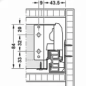 Ящики Matrix Box S выдвижной ящик matrix box s, с доводчиком, nl-400*84мм (1 кругл. рейлинг), серый