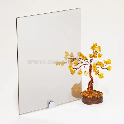 Стекло интерьерное Китай стекло прозрачное бронзовое с отражающим слоем, 4мм (1830*2440)