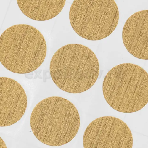 Клеевые заглушки D20 заглушки (клеевые) дикий дуб натуральный 12 шт, d=20мм