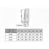 Петли мебельные Samsung IREX (Корея) петля samsung irex накладная 110°для al-профиля 19мм, без доводчика, хром, c мп