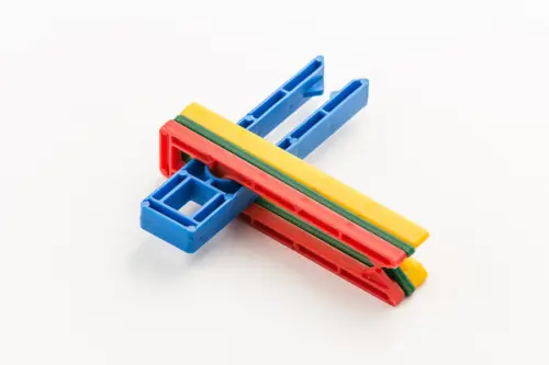 Крепёж для дерева Гвоздэк а-спейсер набор универсальный №50 (1мм, 3мм, 5мм, 7мм, 9мм по 10шт)