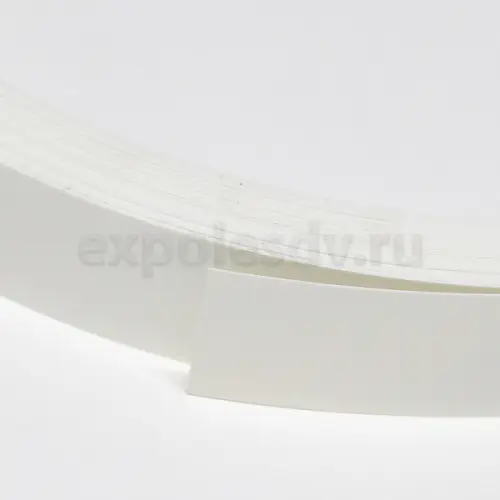Кромка ПВХ / ABS кромка, белый гладкий 1010f 0,8, 35мм