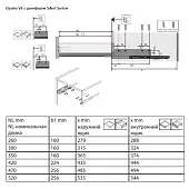 Комплекты ящиков InnoTech Atira комплект ящика innotech atira nl-470*144 мм, push to open, серый
