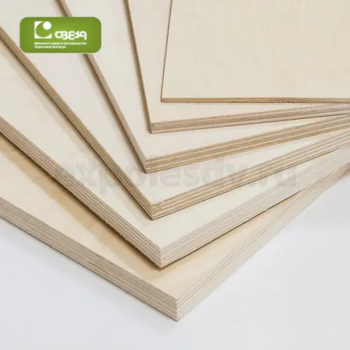Фанера березовая 2440*1220 фанера березовая фсф 12 мм  2440*1220  сорт 3/3  ш2,  свеза