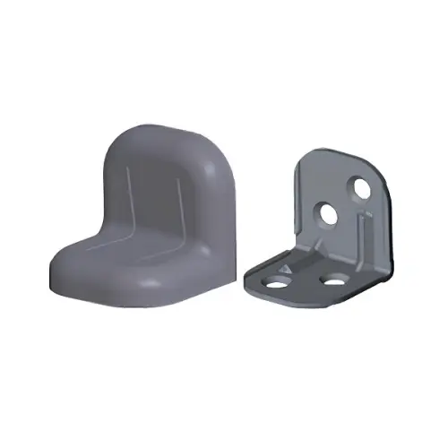 Мебельные уголки уголок крепежный серый металл/пластик