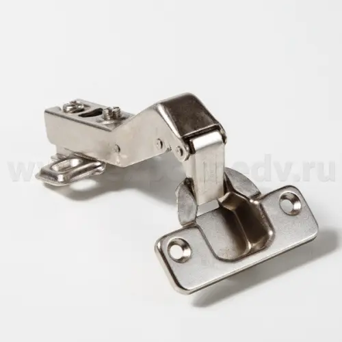Петли мебельные (Китай) петля мебельная slide-on угловая 45°, 48мм, без доводчика, с мп