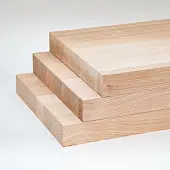 Щит мебельный Ясень щит мебельный 20*600*2,9 цельноламельный, ясень, сорт ав