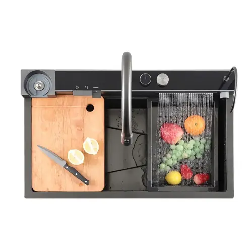 Мойки многофункциональные мойка многофункциональная avivacom модель wf7546-nb нано черный 