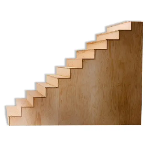 Щит мебельный Лиственница ступень 40*300*1,0 сращенная, лиственница, сорт ае