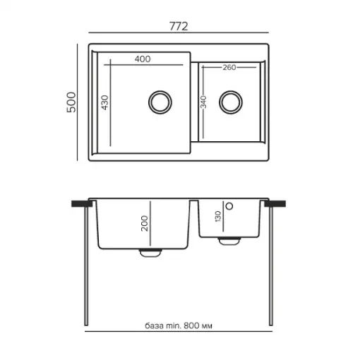 Мойки Polygran мойка кухонная polygran модель brig 772 кремовый