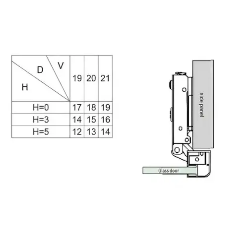 Петли мебельные Samsung IREX (Корея) петля samsung irex накладная 110°для al-профиля 25мм, без доводчика, черный, c мп