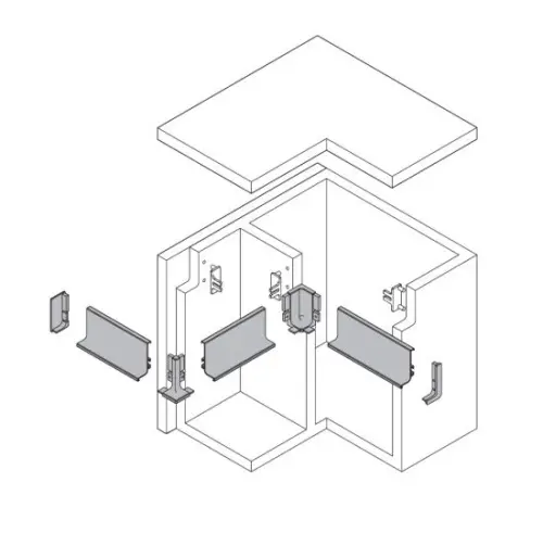 GOLA Rehau Черный матовый ручка-профиль gola l-образная, premium line, 4100мм, черный матовый