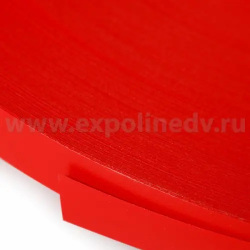 Кромка ПВХ / ABS кромка, красный 101122u 0,4, 19мм
