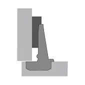Комплекты петель Hettich петля hettich накладная 110° slide-on, без доводчика, d1,5 (без евровинтов)